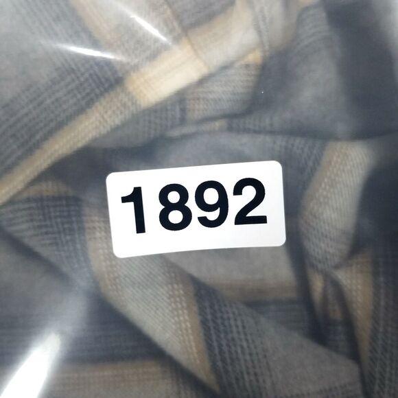 Old Navy Shirt Womens XXL Gray Plaid The BoyFriend Button Down Long Sleeve - Picture 10 of 10